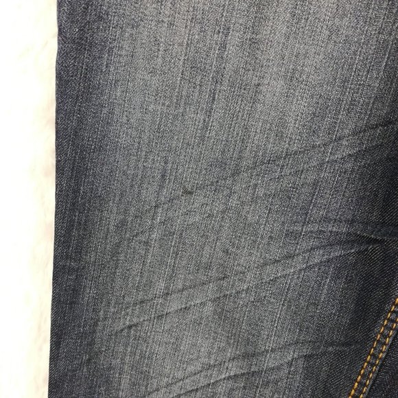 Coogi Womens Jeans Straight Leg Blue Denim Embroidered Jeweled Distressed 8 - Picture 9 of 16